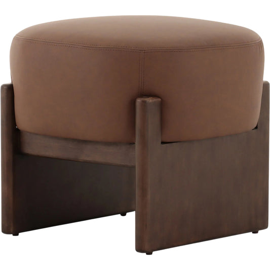 Kirby Accent Stool by Four Hands. Made from unique in a transitional style.