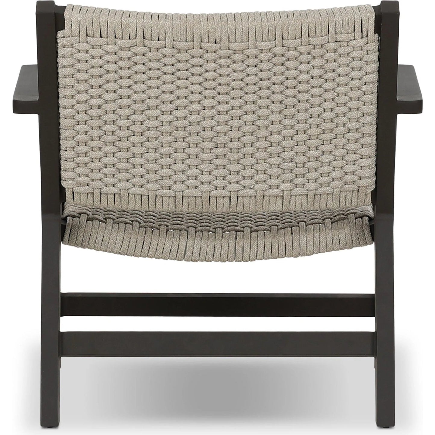004 SI-2534930 | Additional Silo | Delano Outdoor Metal Chair by Four Hands in ivory rope, bronze. Made from 100% polypropylene, aluminum in a unique style.