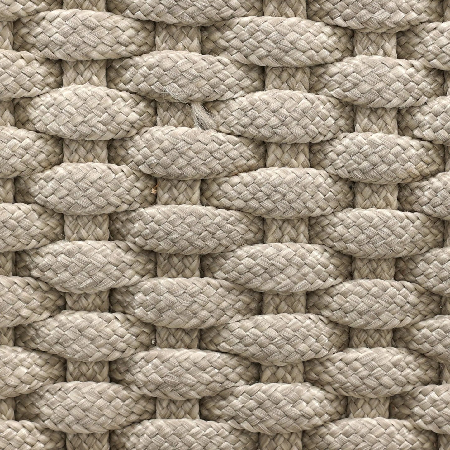 005 SI-2534930 | Closeup | Delano Outdoor Metal Chair by Four Hands in ivory rope, bronze. Made from 100% polypropylene, aluminum in a unique style.