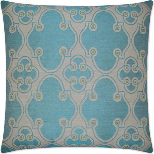 Jewelry Pillow by DV Kap Home in turquoise. Made from 64% polyester, 36% rayon in a unique style.