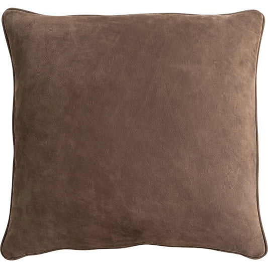Olsen Pillow by Four Hands. Made from top grain leather, 100% polyester in a traditional style.