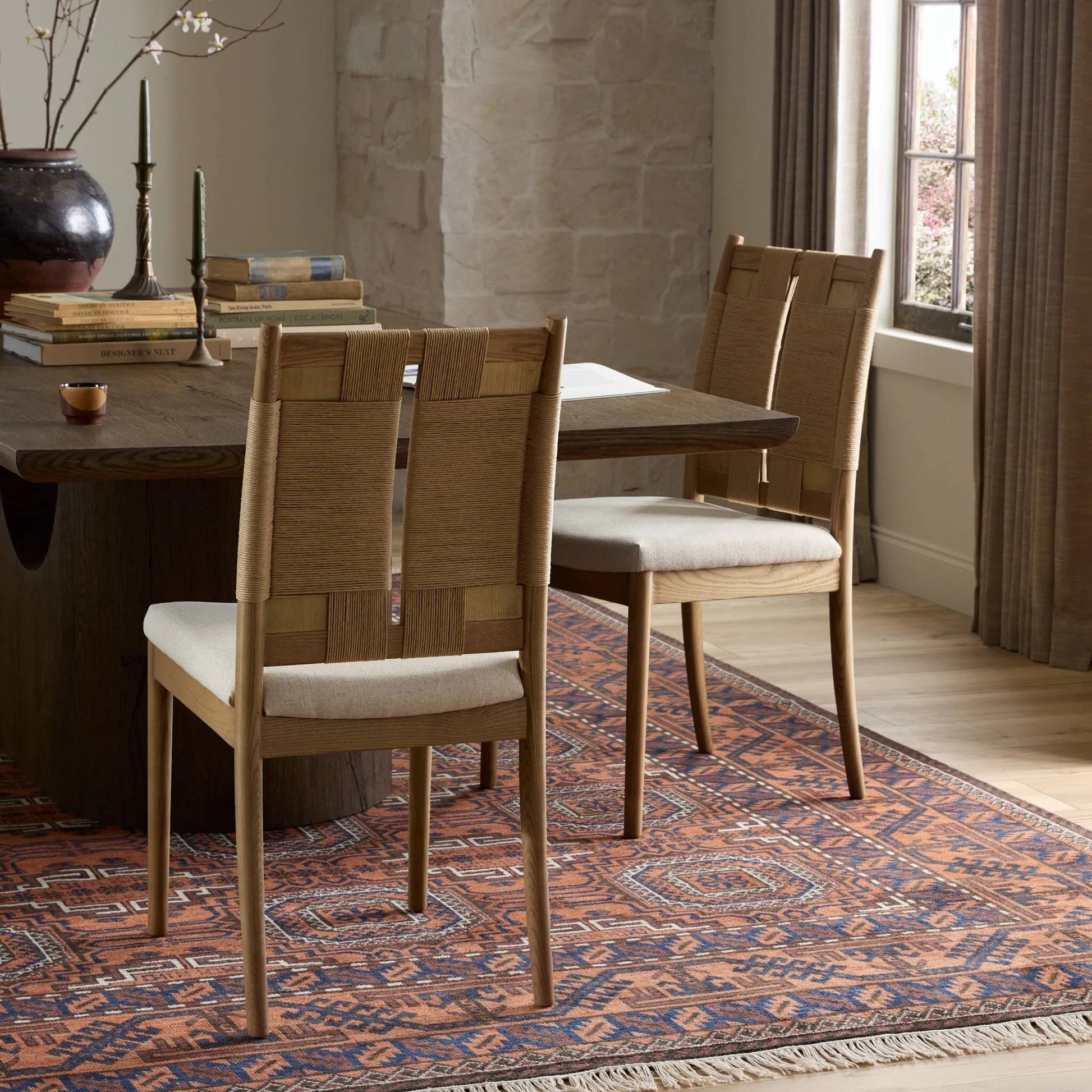 Harlee Dining Chair by Four Hands. Made from unique in a transitional style.