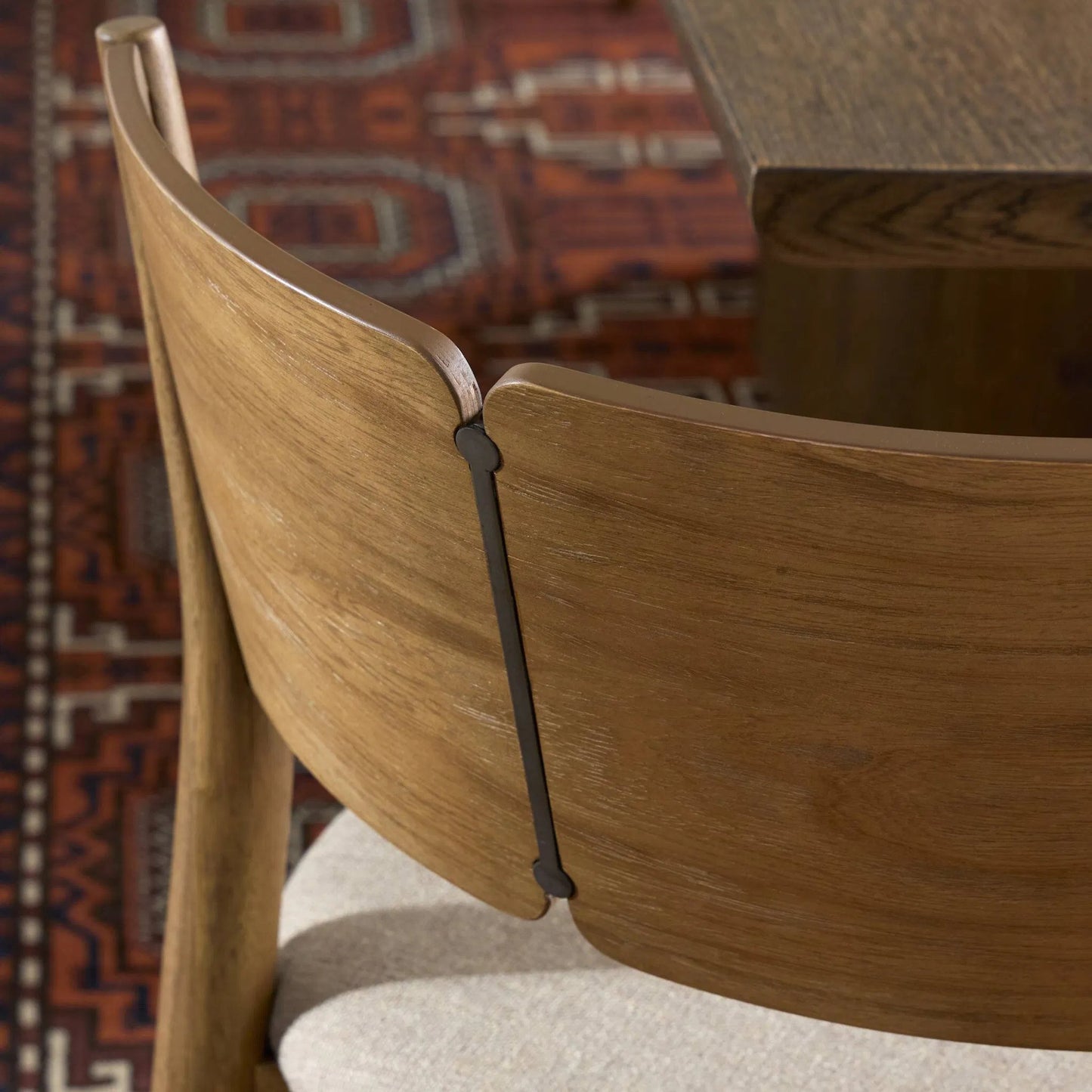 014 SI-2446574 | Closeup | Grady Dining Chair by Four Hands. Made from unique in a transitional style.