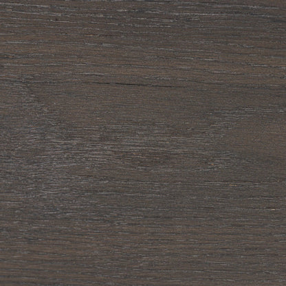 Tuscola Sideboard by Four Hands in smoked black, black paper cord. Made from solid oak, rush in a unique style.