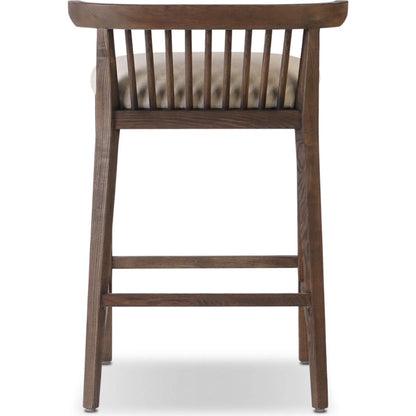 Tullio Counter Stool by Four Hands. Made from unique in a transitional style.