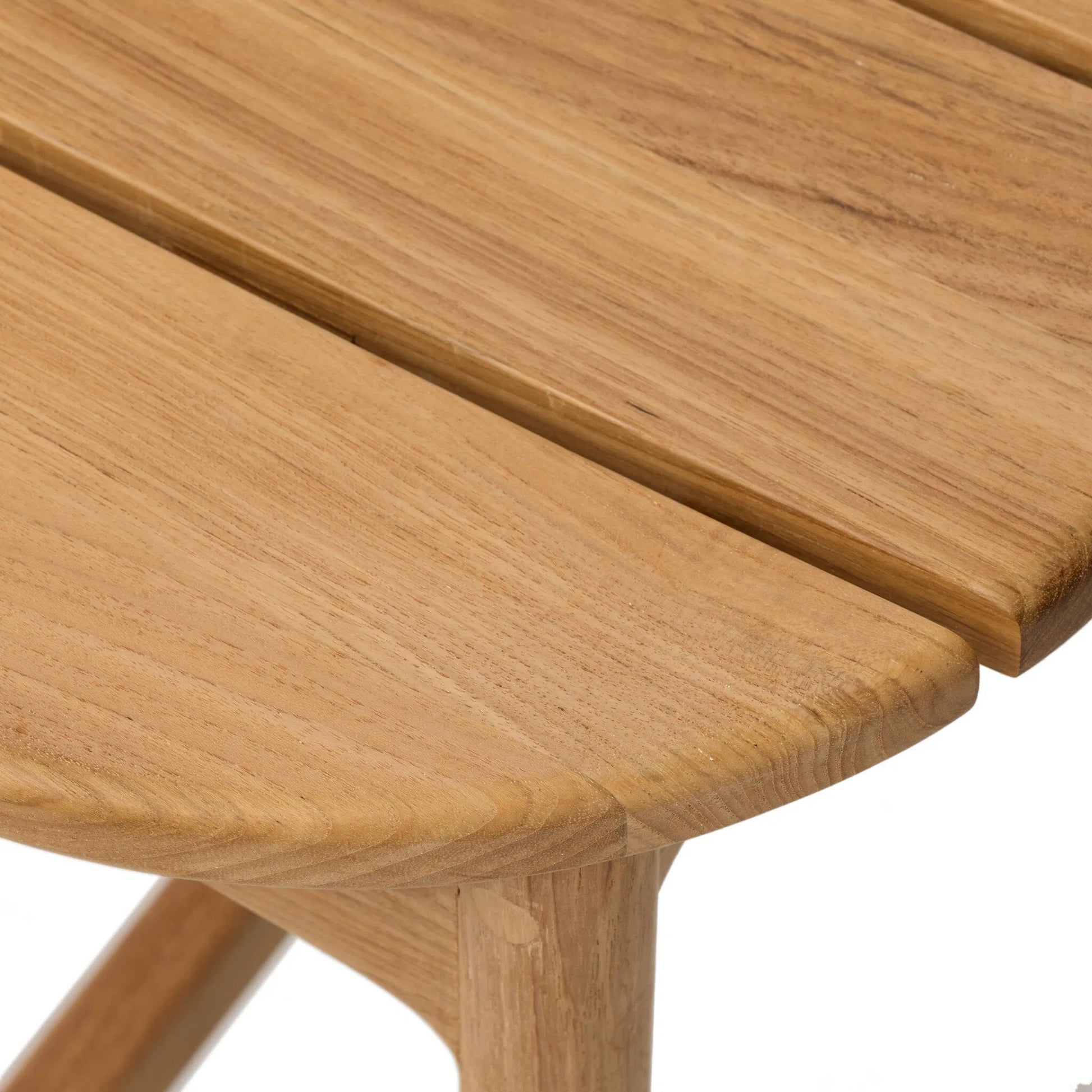 Baden Outdoor Counter Stool by Four Hands in textured sand, fine sanded teak-fsc. Made from 100% polyethylene, solid fsc®-certified teak in a transitional style.