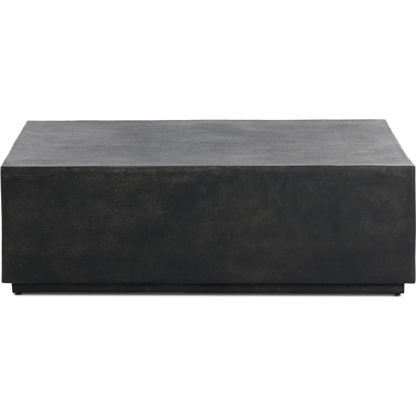 001 SI-2446576 | Additional Silo | Graso Outdoor Square Coffee Table by Four Hands in aged grey. Made from aluminum in a modern style.