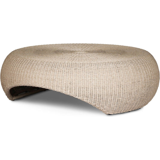 Brock Outdoor Coffee Table by Four Hands. Made from 100% polyethylene in a unique style.