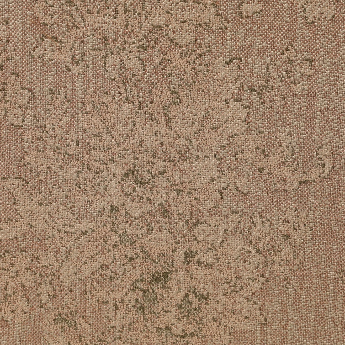 015 SI-2531602 | Closeup | Cassidy Chair by Four Hands in fallingbrook cafe, brushed brass. Made from 53% polyester, 33% rayon, 14% linen, iron in a transitional style.