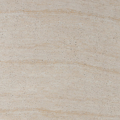 Poole Outdoor Dining Table by Four Hands in textured sand concrete. Made from solid concrete in a transitional style.