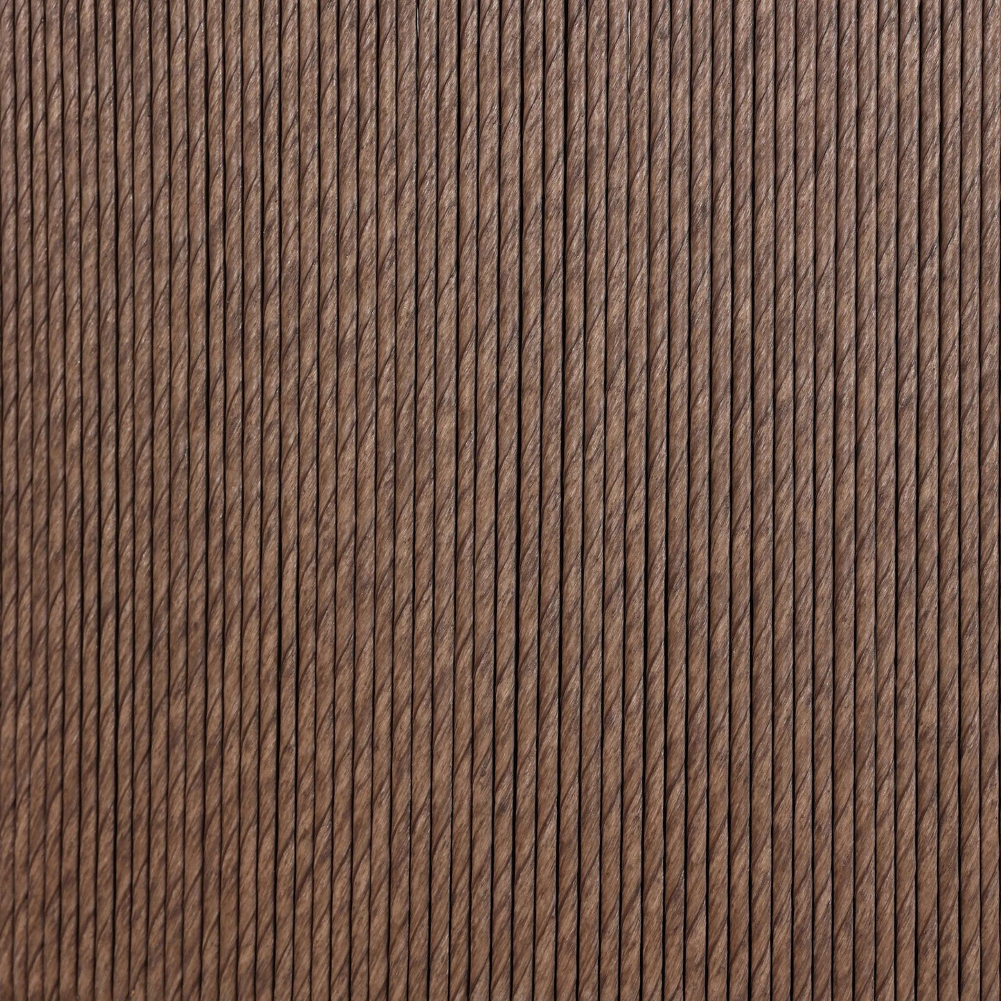 003 SI-2446537 | Closeup | Delancy Outdoor Chair by Four Hands in arashi salt, stained saddle brown-fsc, tanned weave. Made from 100% acrylic, solid fsc®-certified teak, 100% polyethylene in a transitional style.