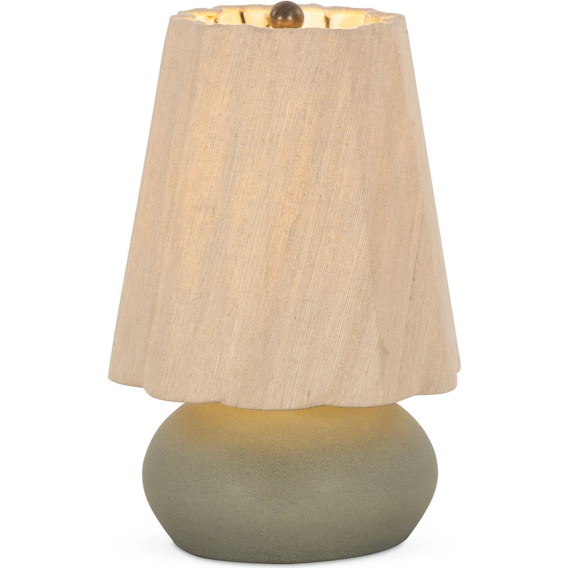 Posie Table Lamp by Four Hands. Made from ceramic, brass in a transitional style.