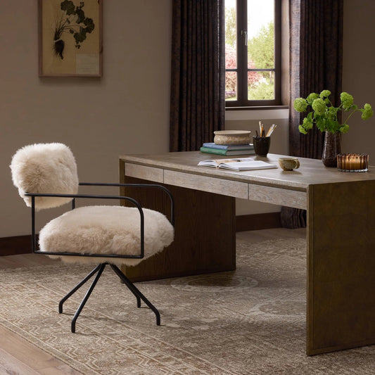 Fenn Desk Chair by Four Hands. Made from unique in a unique style.