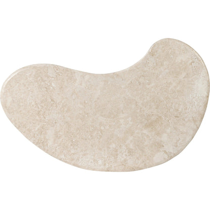 Ingrid Coffee Table by Four Hands in cappuccino marble, drifted oak veneer. Made from solid marble, thick oak veneer, solid oak in a transitional style.