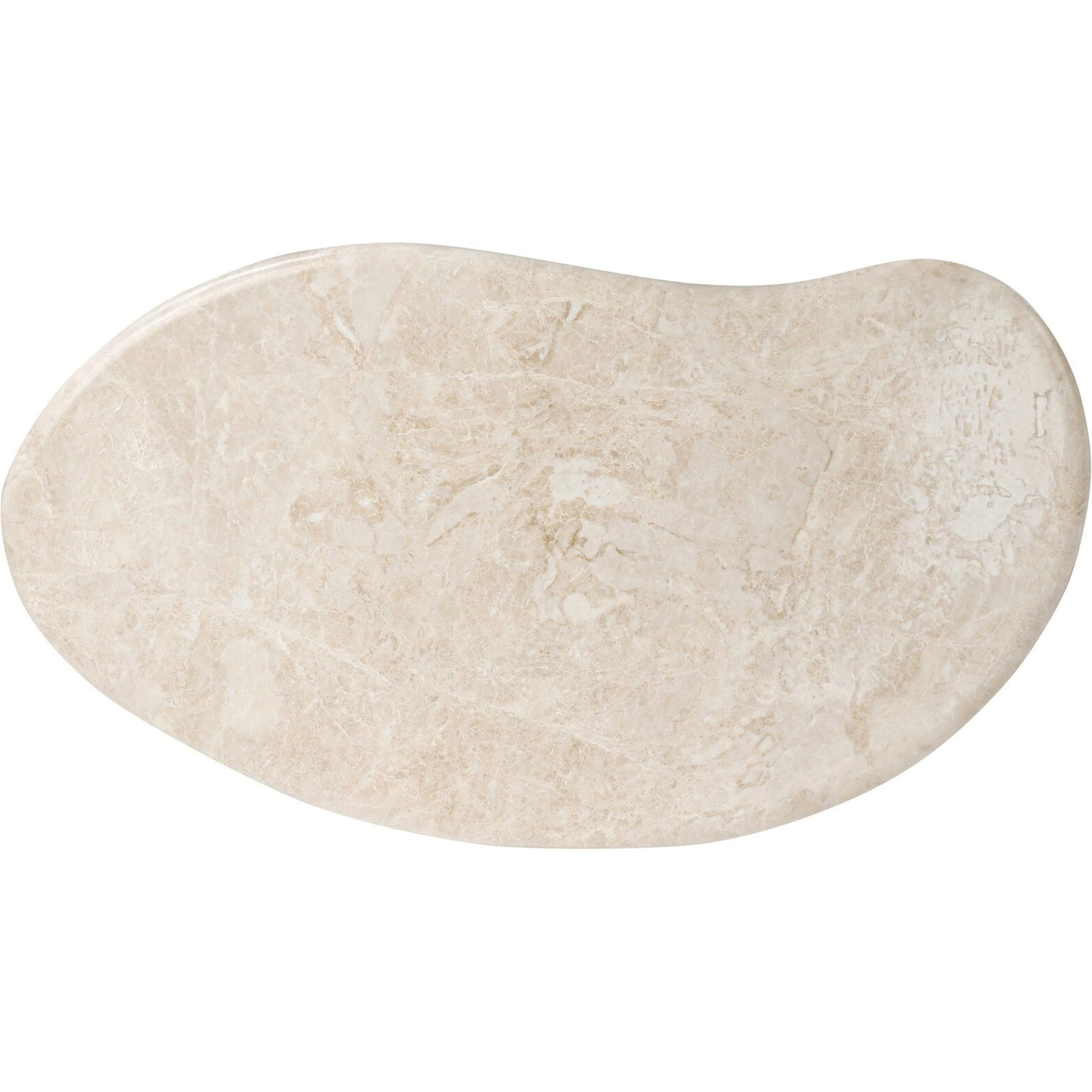 Ingrid Coffee Table by Four Hands in cappuccino marble, drifted oak veneer. Made from solid marble, thick oak veneer, solid oak in a transitional style.