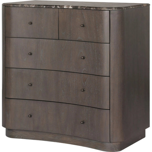 Boa Chest by Four Hands. Made from mindi veneer, solid mindi in a transitional style.