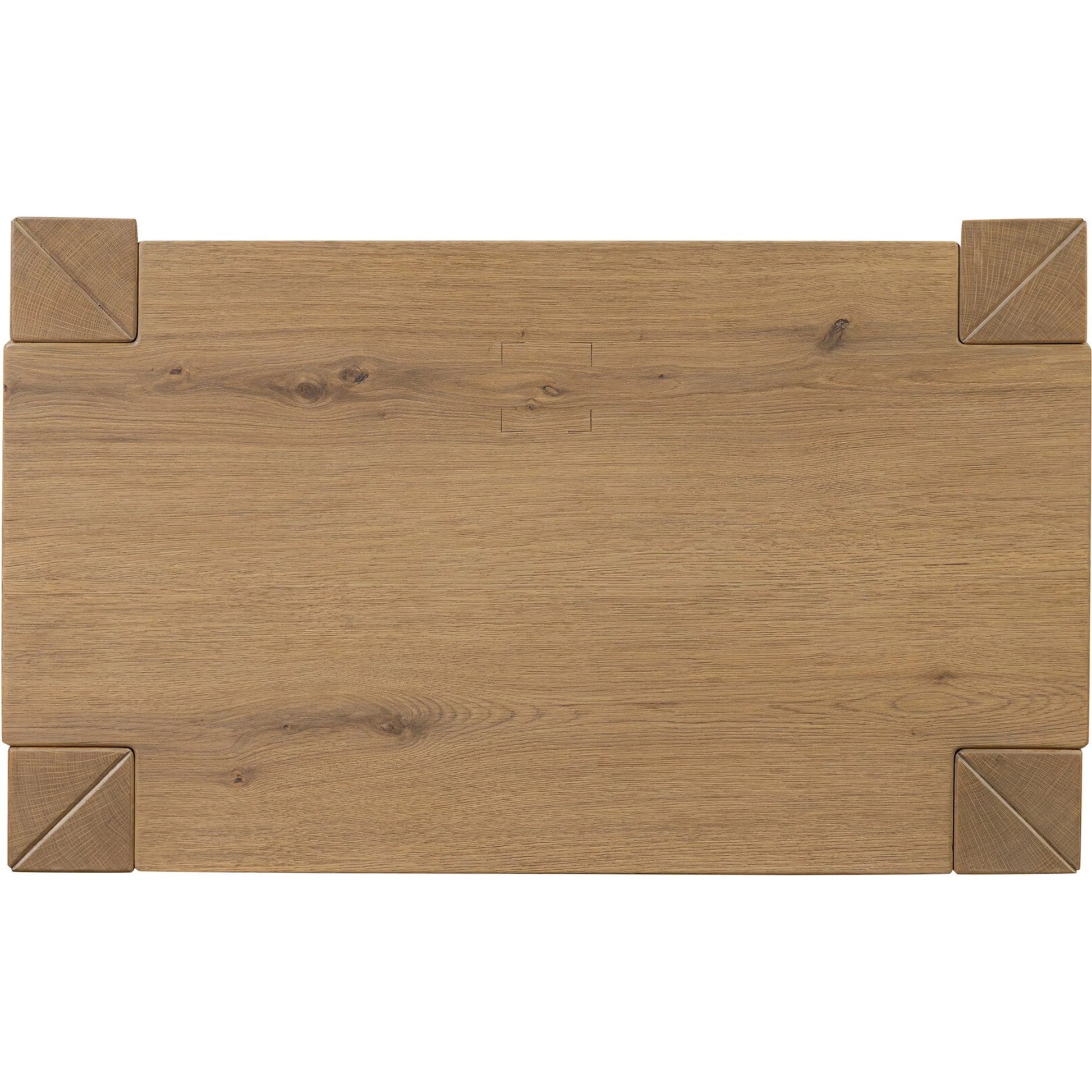 Emmer Nightstand by Four Hands in aged smoked oak, aged smoked oak veneer. Made from solid oak, thick oak veneer in a transitional style.
