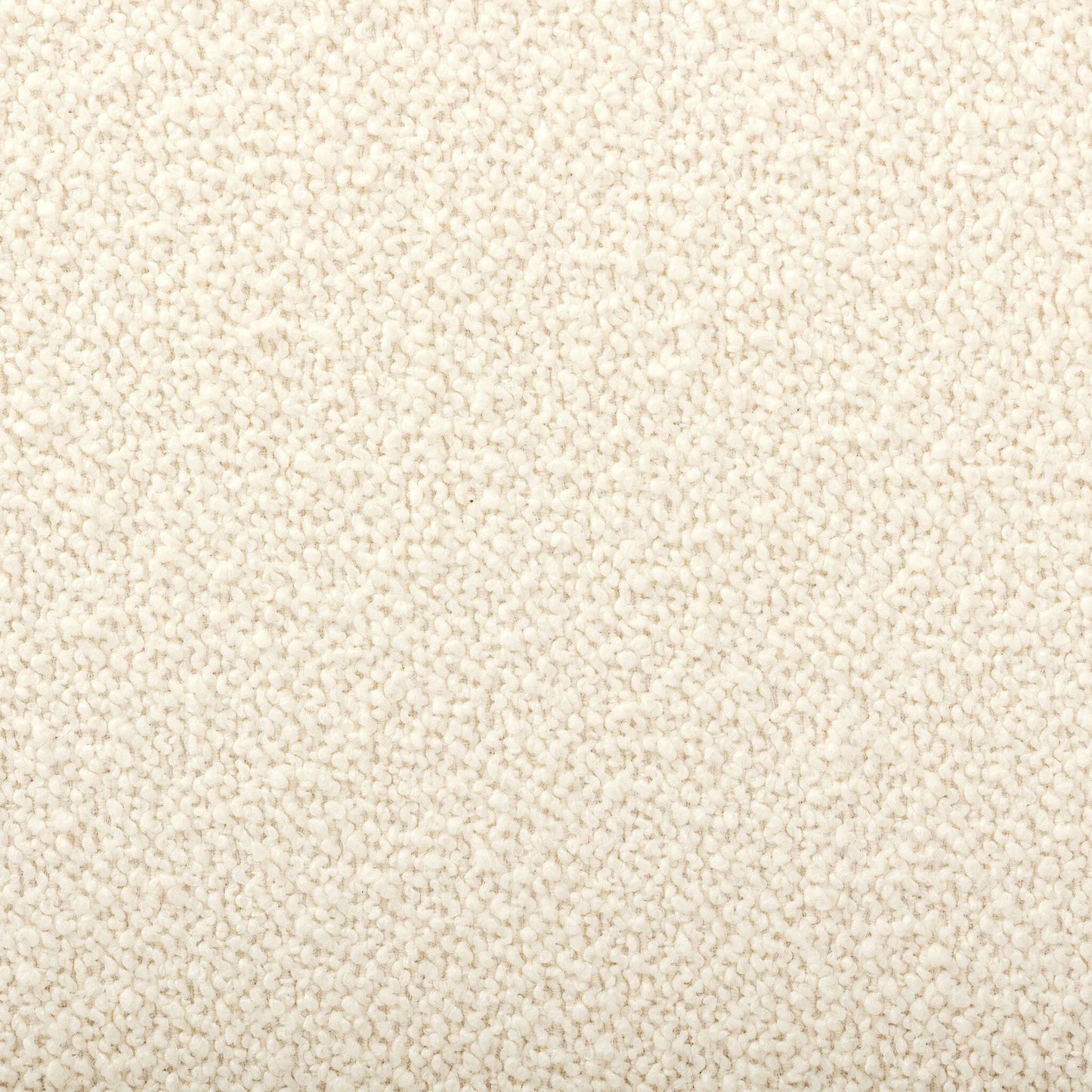 004 SI-2446650 | Closeup | Serena Ottoman by Four Hands in durham cream. Made from 61% polyester, 39% wool in a transitional style.