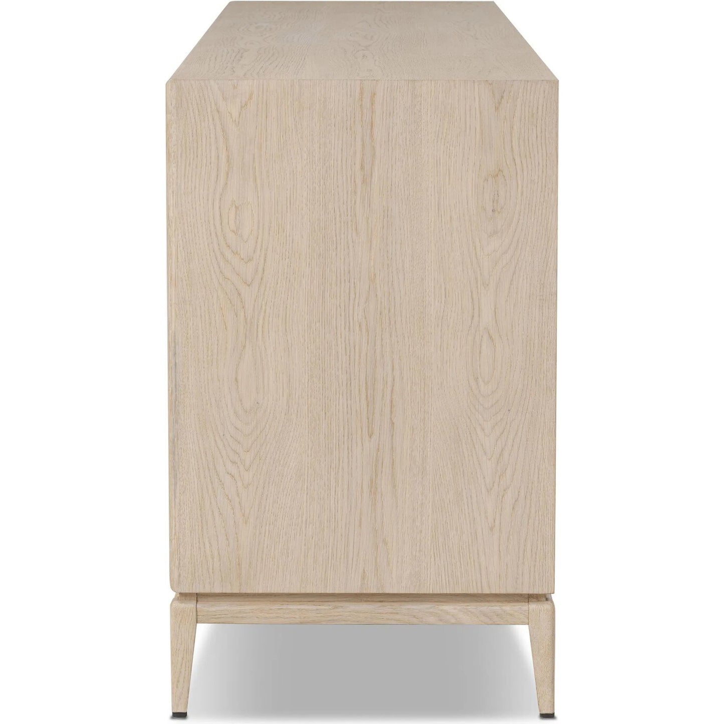 017 SI-2519288 | Additional Silo | Rosenell 6 Drawer Dresser by Four Hands in natural paper cord, natural oak veneer, natural oak solid. Made from rush, oak veneer, solid oak in a transitional style.