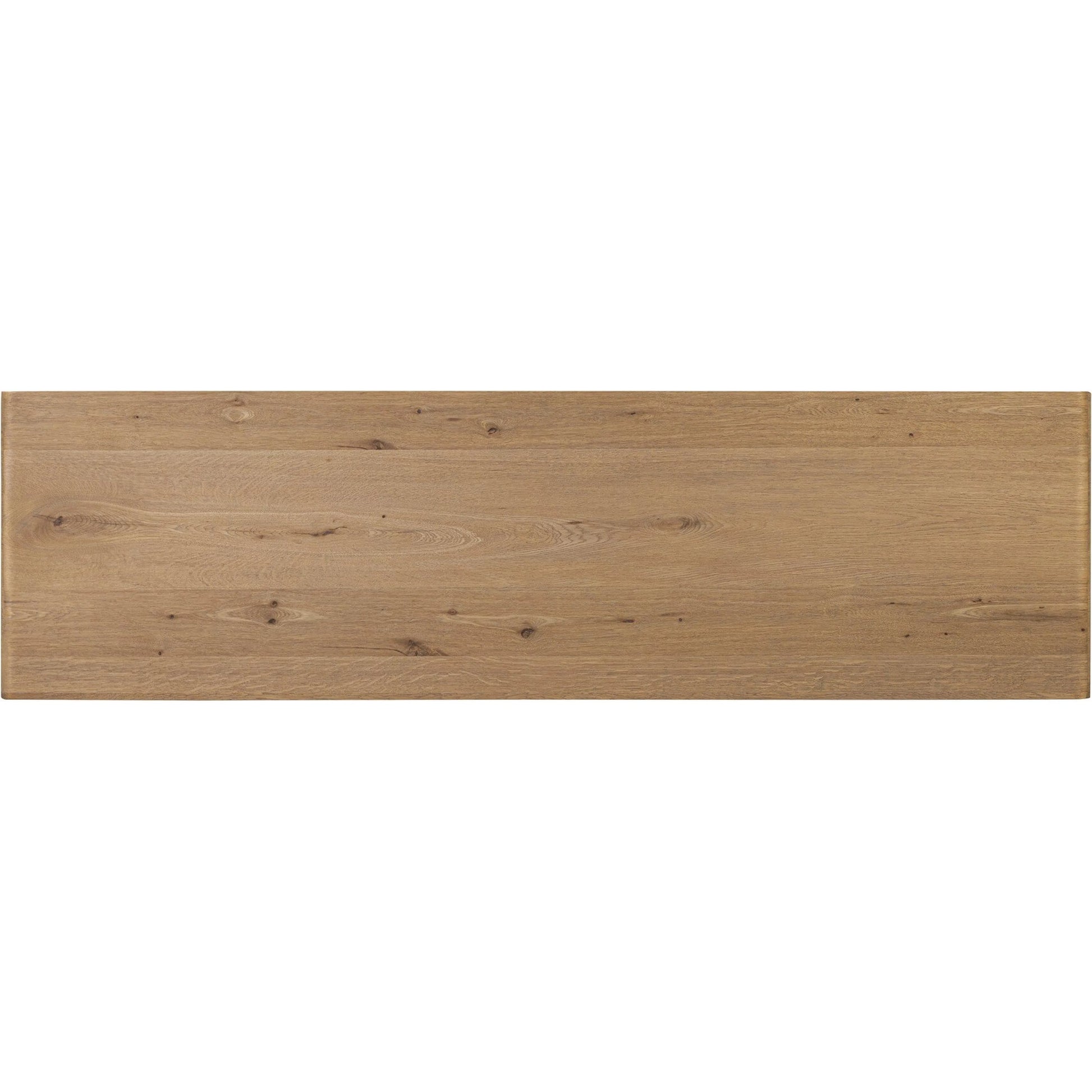 Eden 6 Drawer Dresser by Four Hands in aged smoked oak veneer. Made from thick oak veneer in a transitional style.