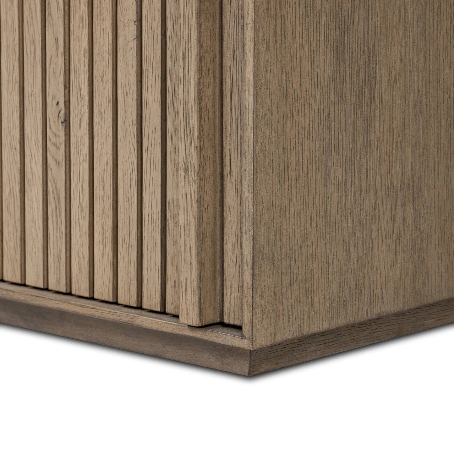 010 SI-2535199 | Closeup | Leo 8 Drawer Dresser by Four Hands. Made from solid oak, thick oak veneer in a unique style.