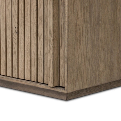 Leo 8 Drawer Dresser by Four Hands. Made from solid oak, thick oak veneer in a unique style.