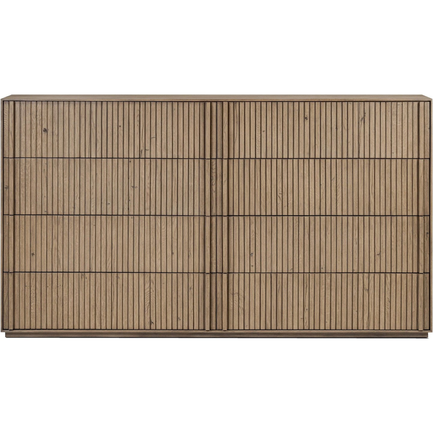 000 SI-2535199 | Primary Silo | Leo 8 Drawer Dresser by Four Hands. Made from solid oak, thick oak veneer in a unique style.