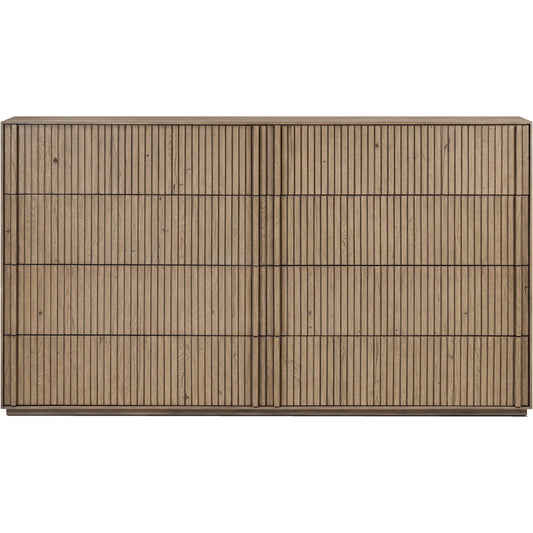 001 SI-2535199 | Primary Silo | Leo 8 Drawer Dresser by Four Hands. Made from solid oak, thick oak veneer in a unique style.