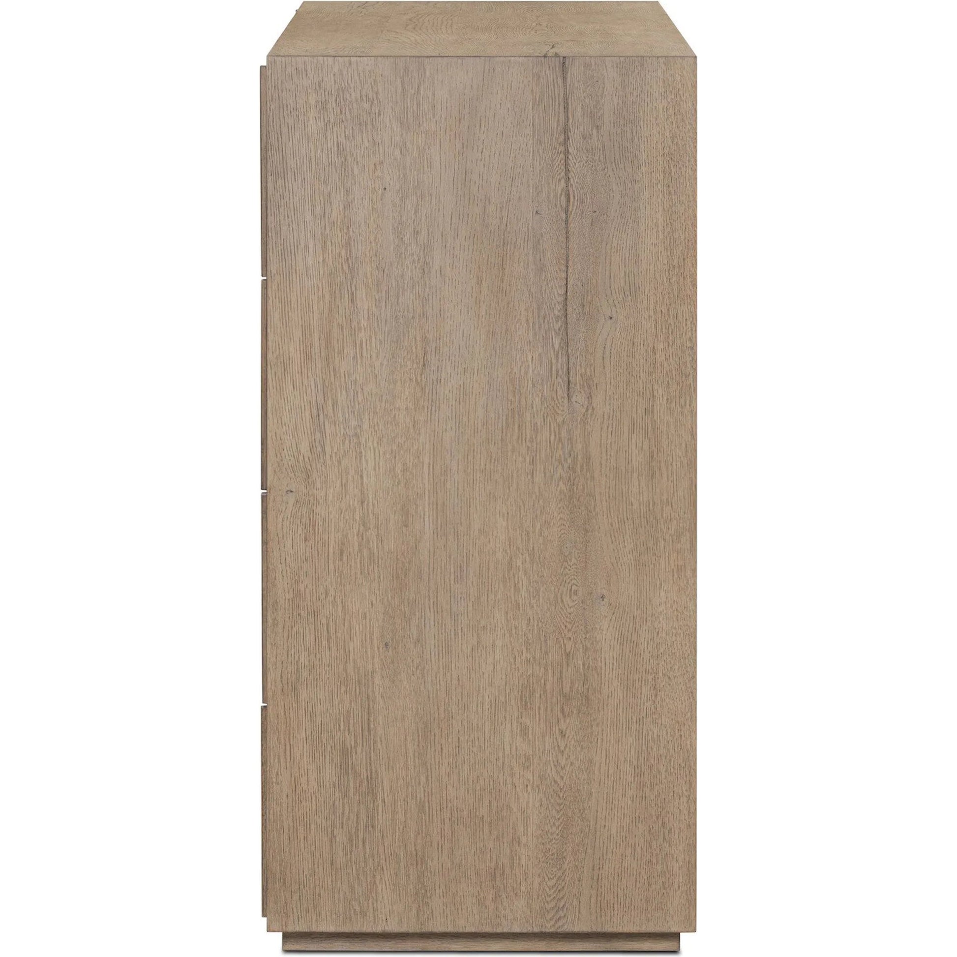 Leo 8 Drawer Dresser by Four Hands. Made from solid oak, thick oak veneer in a unique style.