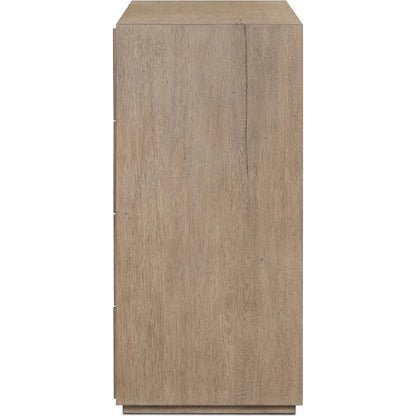 Leo 8 Drawer Dresser by Four Hands. Made from solid oak, thick oak veneer in a unique style.