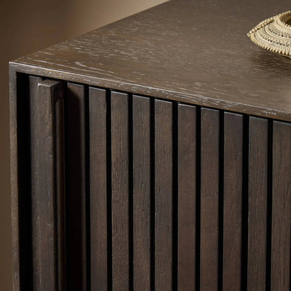 Leo 8 Drawer Dresser by Four Hands. Made from solid oak, thick oak veneer in a unique style.
