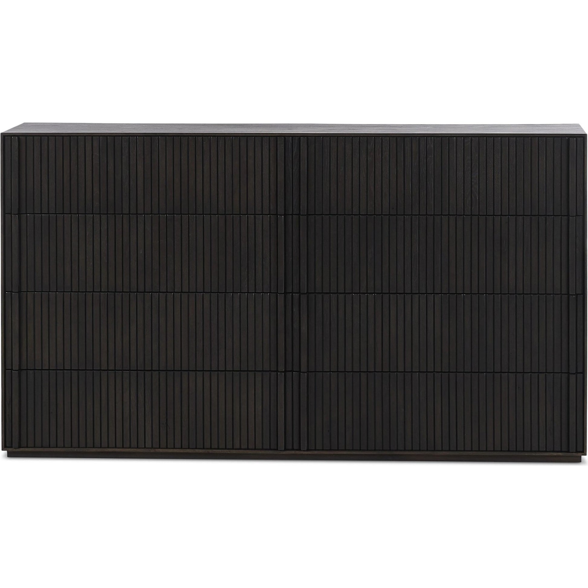 Leo 8 Drawer Dresser by Four Hands. Made from solid oak, thick oak veneer in a unique style.