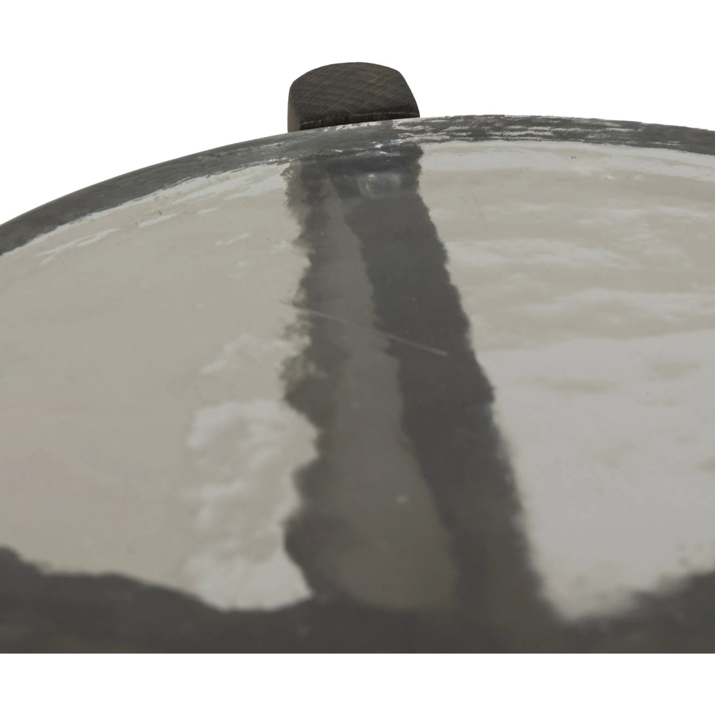 019 SI-2535294 | Closeup | Relo End Table by Four Hands. Made from cast glass, solid oak in a modern style.