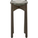 Relo End Table by Four Hands. Made from cast glass, solid oak in a modern style.