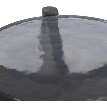 Relo End Table by Four Hands. Made from cast glass, solid oak in a modern style.