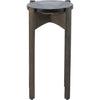 Grey Cast Glass, Light Tobacco Oak