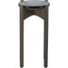 Relo End Table by Four Hands. Made from cast glass, solid oak in a modern style.