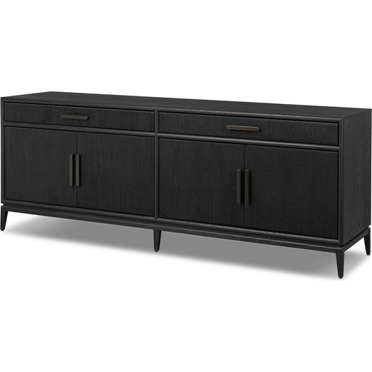 Rosenell Sideboard by Four Hands. Made from rush, oak veneer, solid oak in a unique style.