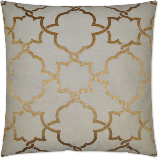 Carlton by DV Kap Home. Made from base cloth: 86% polyester, 14% cotton, embroidery in a transitional style.