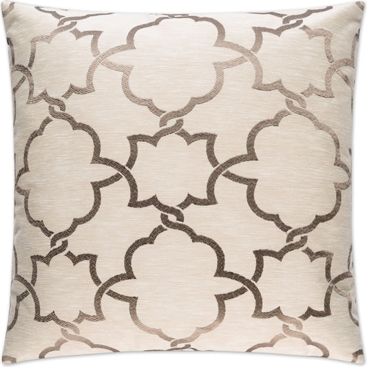 Carlton by DV Kap Home. Made from base cloth: 86% polyester, 14% cotton, embroidery in a transitional style.