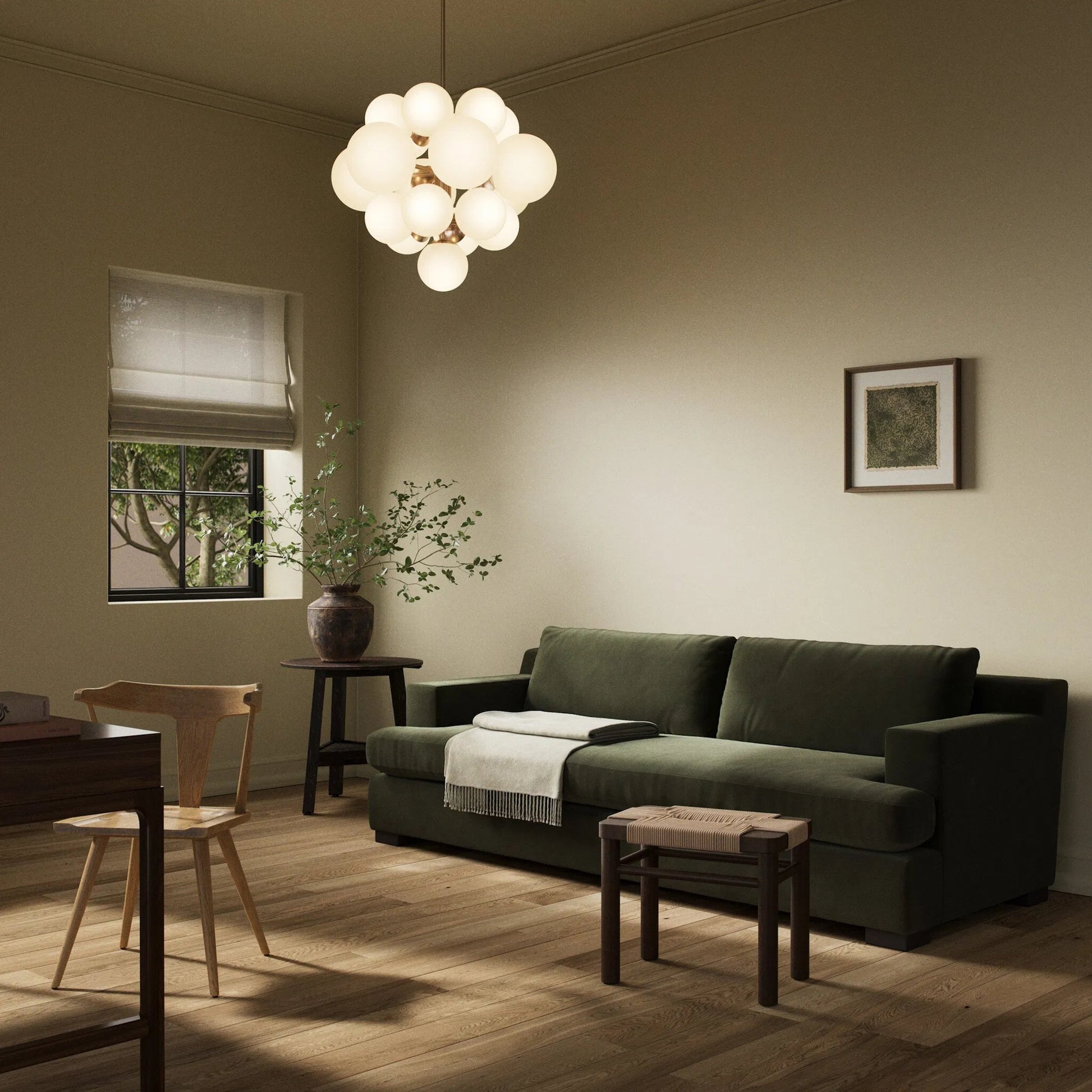 Crispin Sofa by Four Hands. Made from unique in a transitional style.