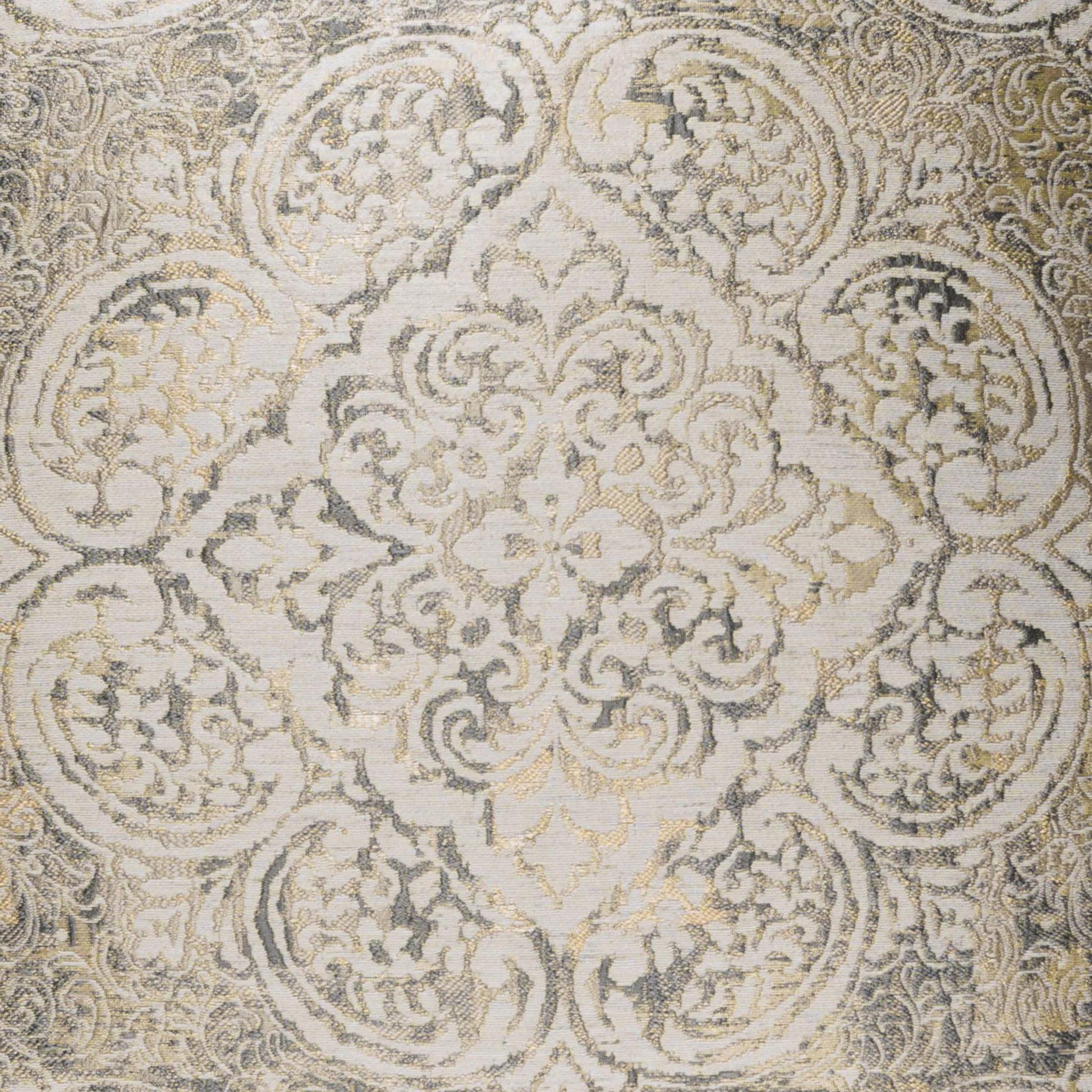 Vogue Pillow by DV Kap Home in pewter. Made from 93% polyester, 7% linen in a traditional style.