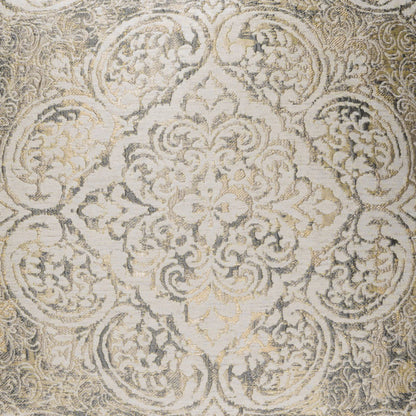 Vogue Pillow by DV Kap Home in pewter. Made from 93% polyester, 7% linen in a traditional style.