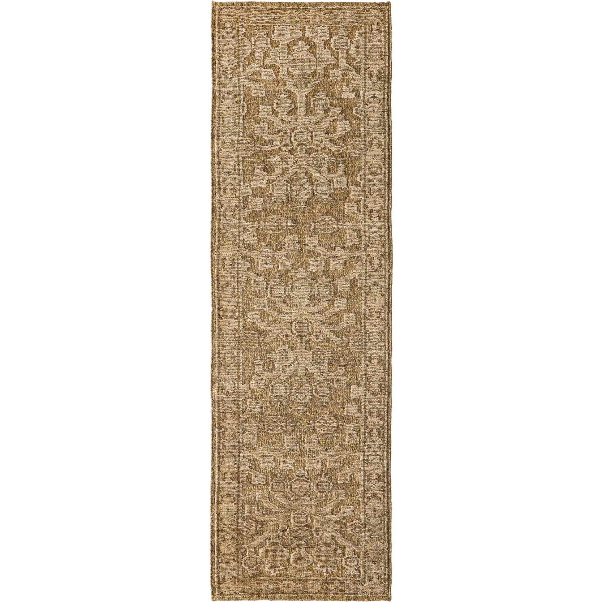 Pacifica Hand-Knotted Rug by Four Hands in pacifica sage. Made from 68% wool, 23% jute, 5% cotton, 4% polyester in a unique style.