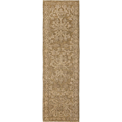 Pacifica Hand-Knotted Rug by Four Hands in pacifica sage. Made from 68% wool, 23% jute, 5% cotton, 4% polyester in a unique style.