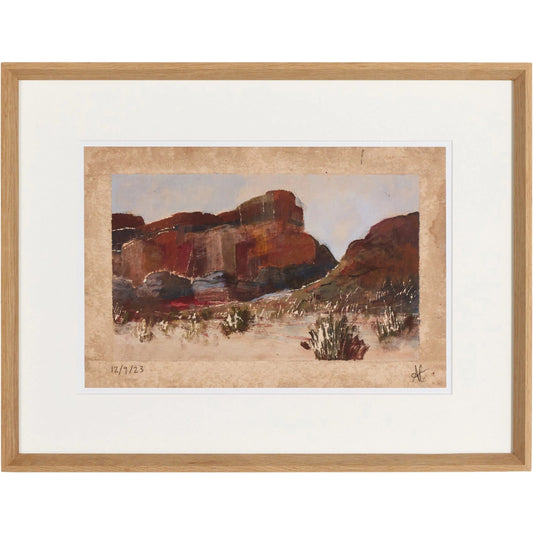 Desert I by Aileen Fitzgerald by Four Hands. Made from matte paper in a unique style.