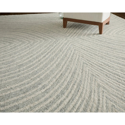Wallace WAL8A41F Rug by Feizy in gray, ivory. Made from wool in a unique style.
