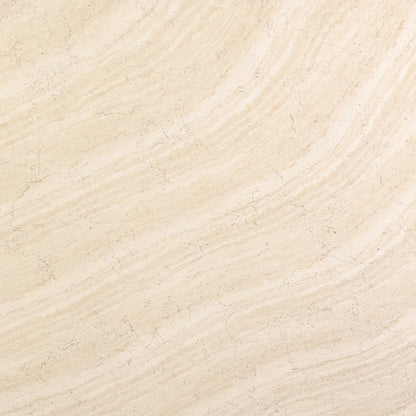 Janice Bistro Table-36" by Four Hands in sand striae. Made from solid concrete in a transitional style.