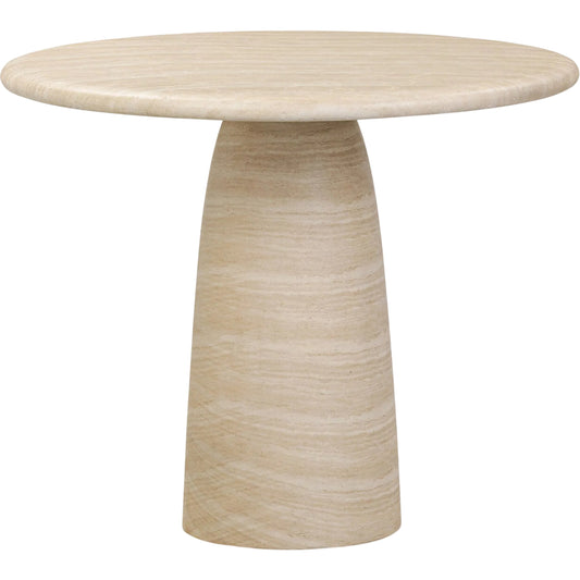001 SI-2446586 | Primary Silo | Janice Bistro Table-36" by Four Hands in sand striae. Made from solid concrete in a unique style.