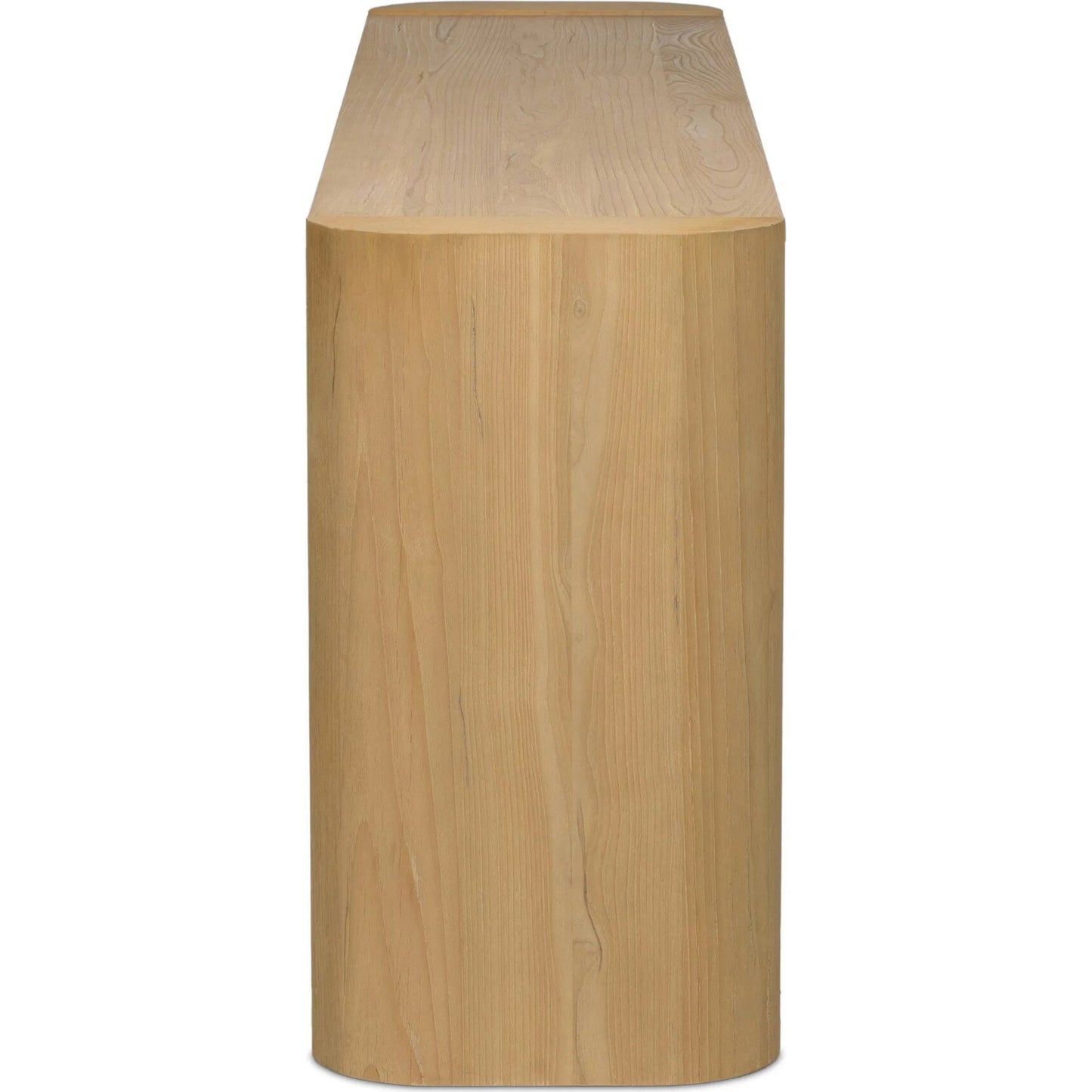 003 SI-2446640 | Additional Silo | Radius Sideboard by Four Hands in light blonde sungkai veneer. Made from thick sungkai veneer in a transitional style.